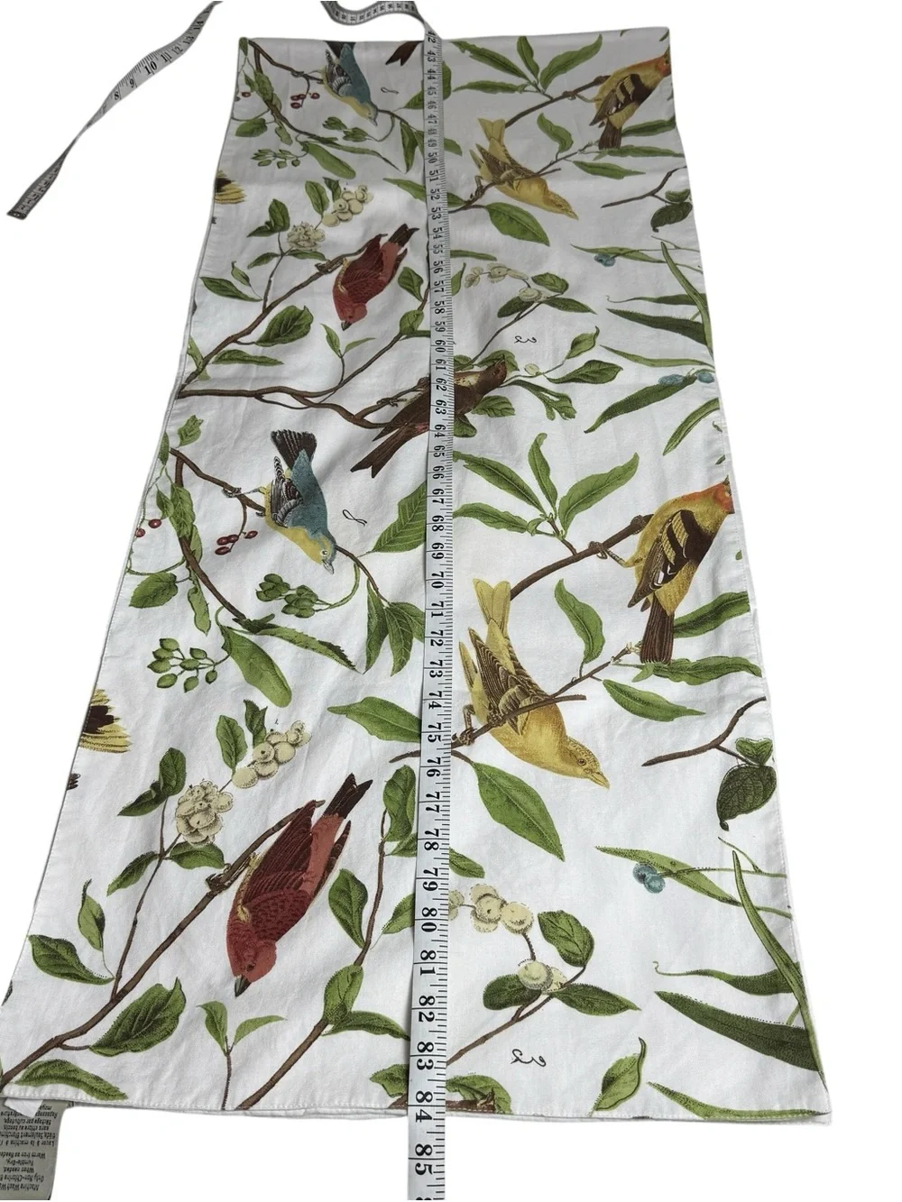 Pottery Barn Spring Sparrow Table Runner Green, Red, Blue, Yellow, Brown **READ